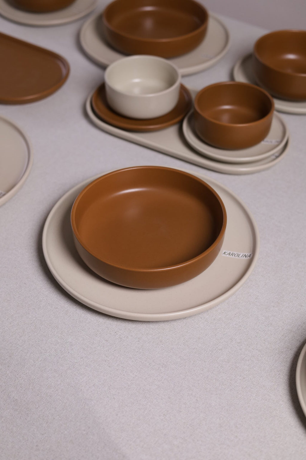 Karolina 30-Piece Dinner Set Matte
