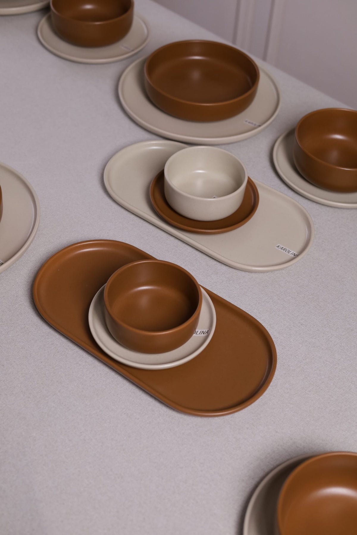 Karolina 30-Piece Dinner Set Matte