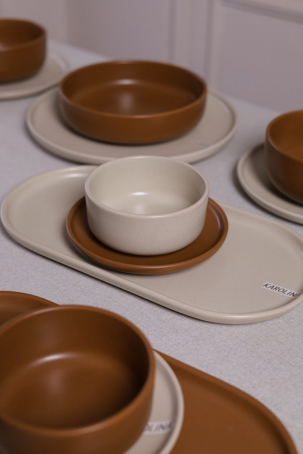 Karolina 30-Piece Dinner Set Matte