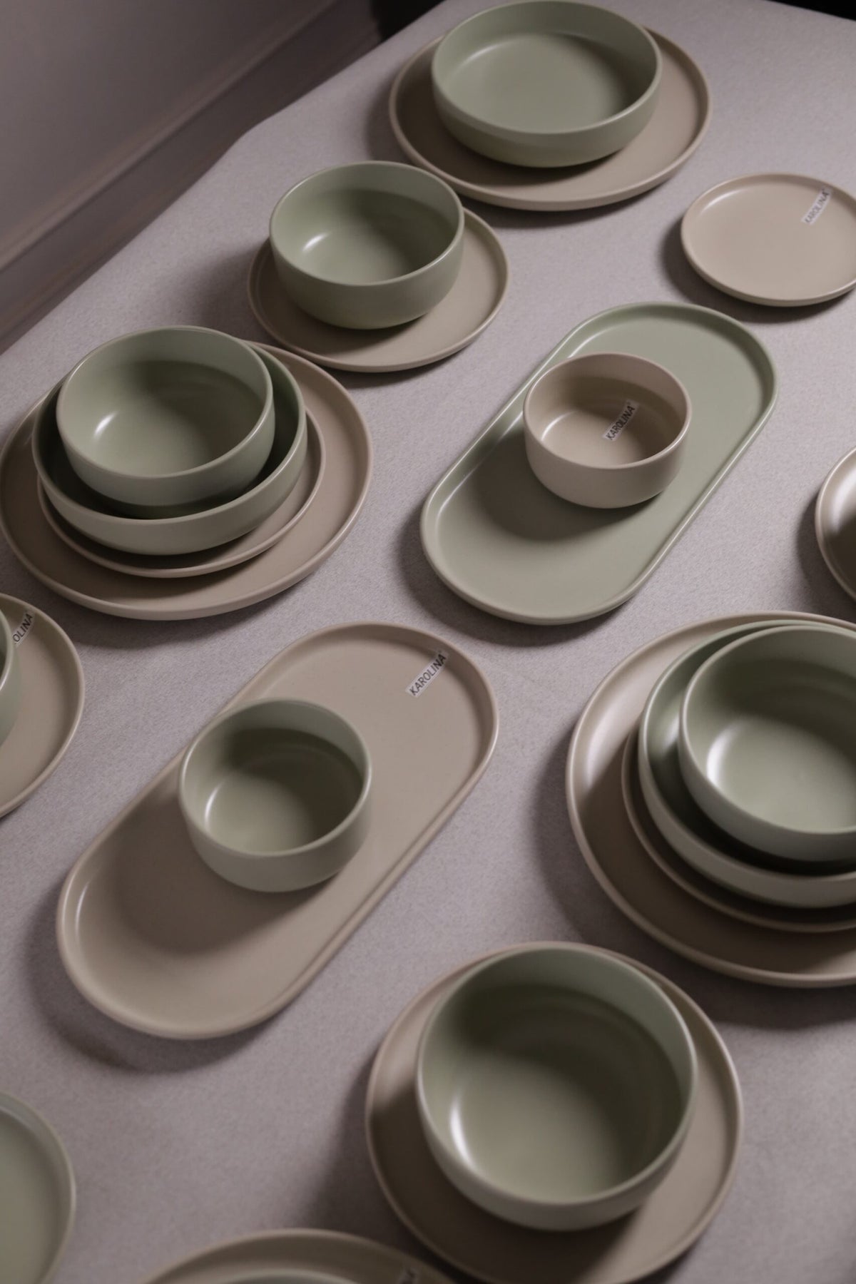 Karolina 30-Piece Dinner Set Matte