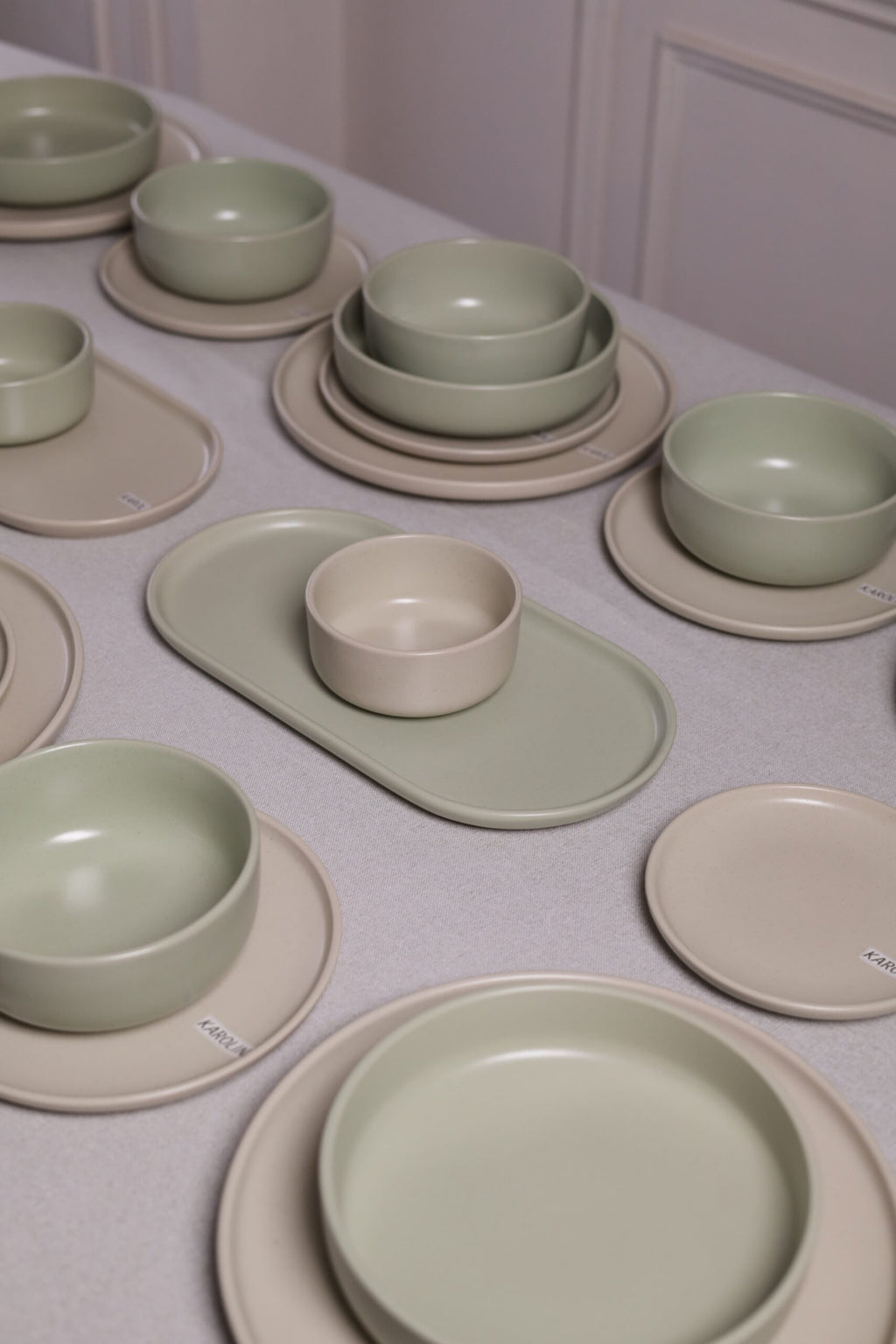 Karolina 30-Piece Dinner Set Matte