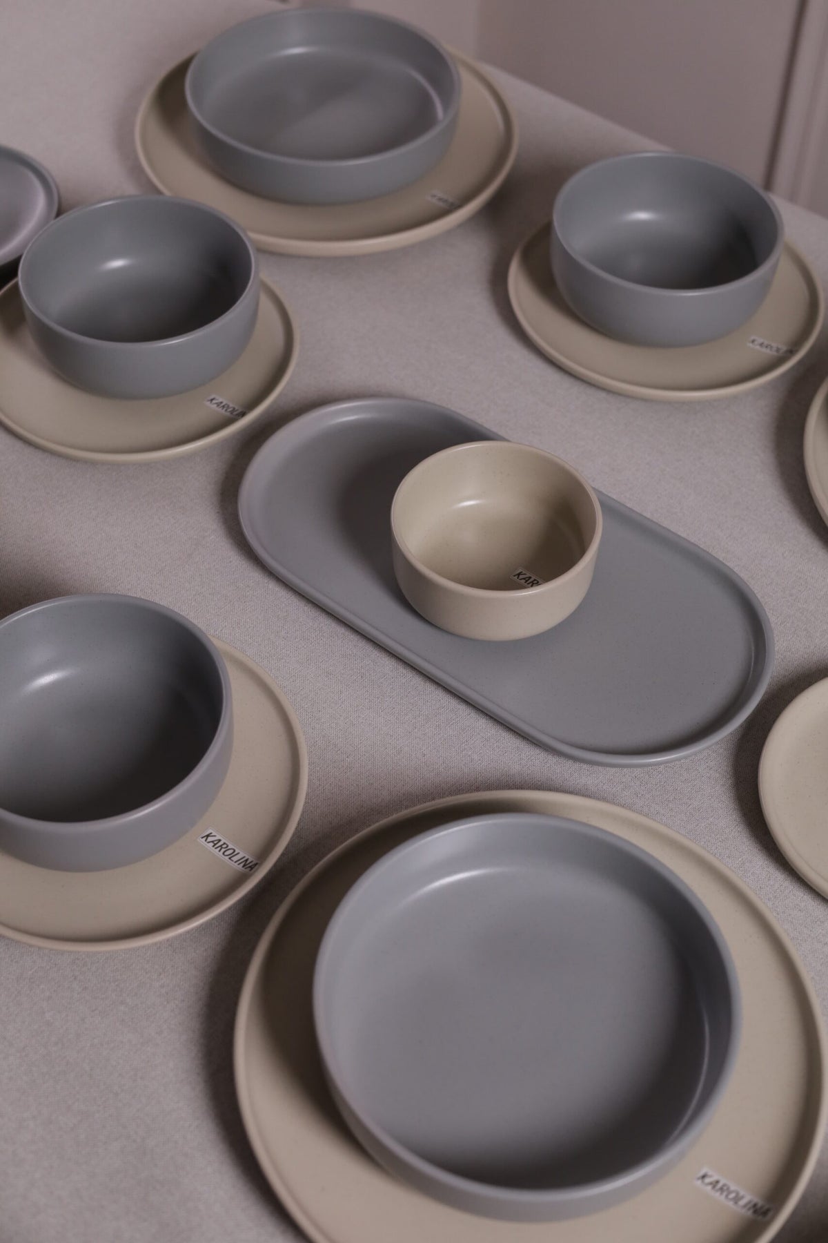 Karolina 30-Piece Dinner Set Matte