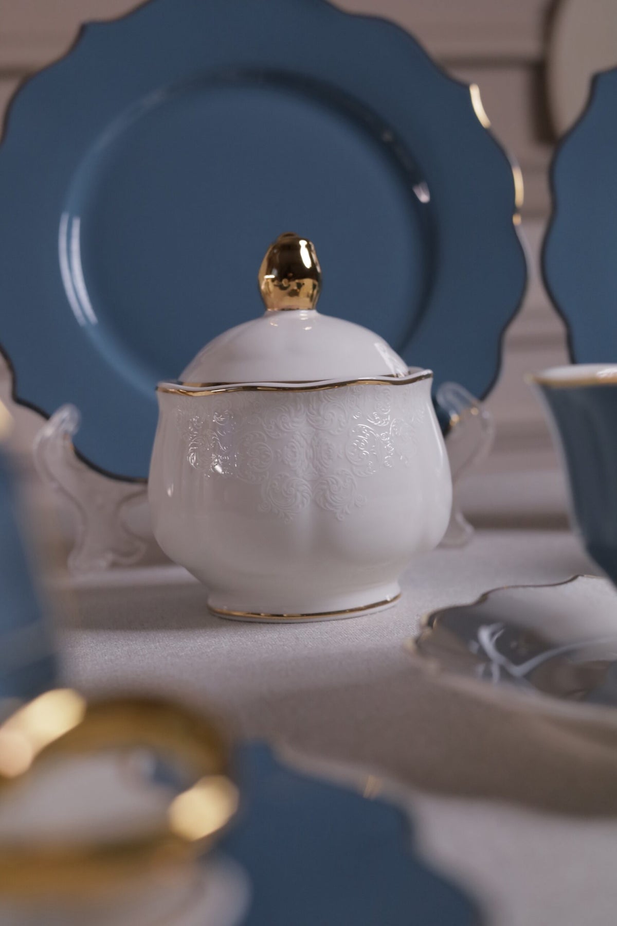tea and cake set 24-piece