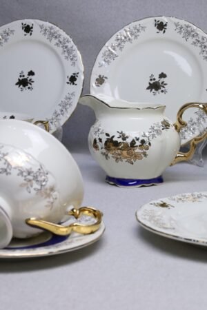 tea and cake set 24-piece
