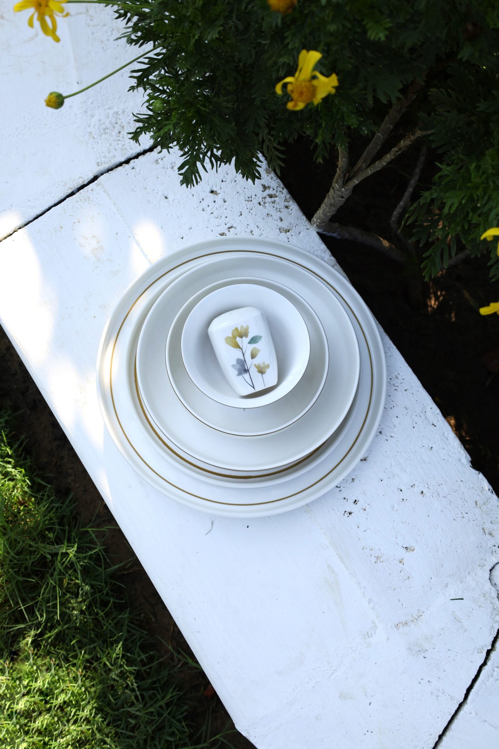 Karolina Flowers 30-Piece Dinner Set