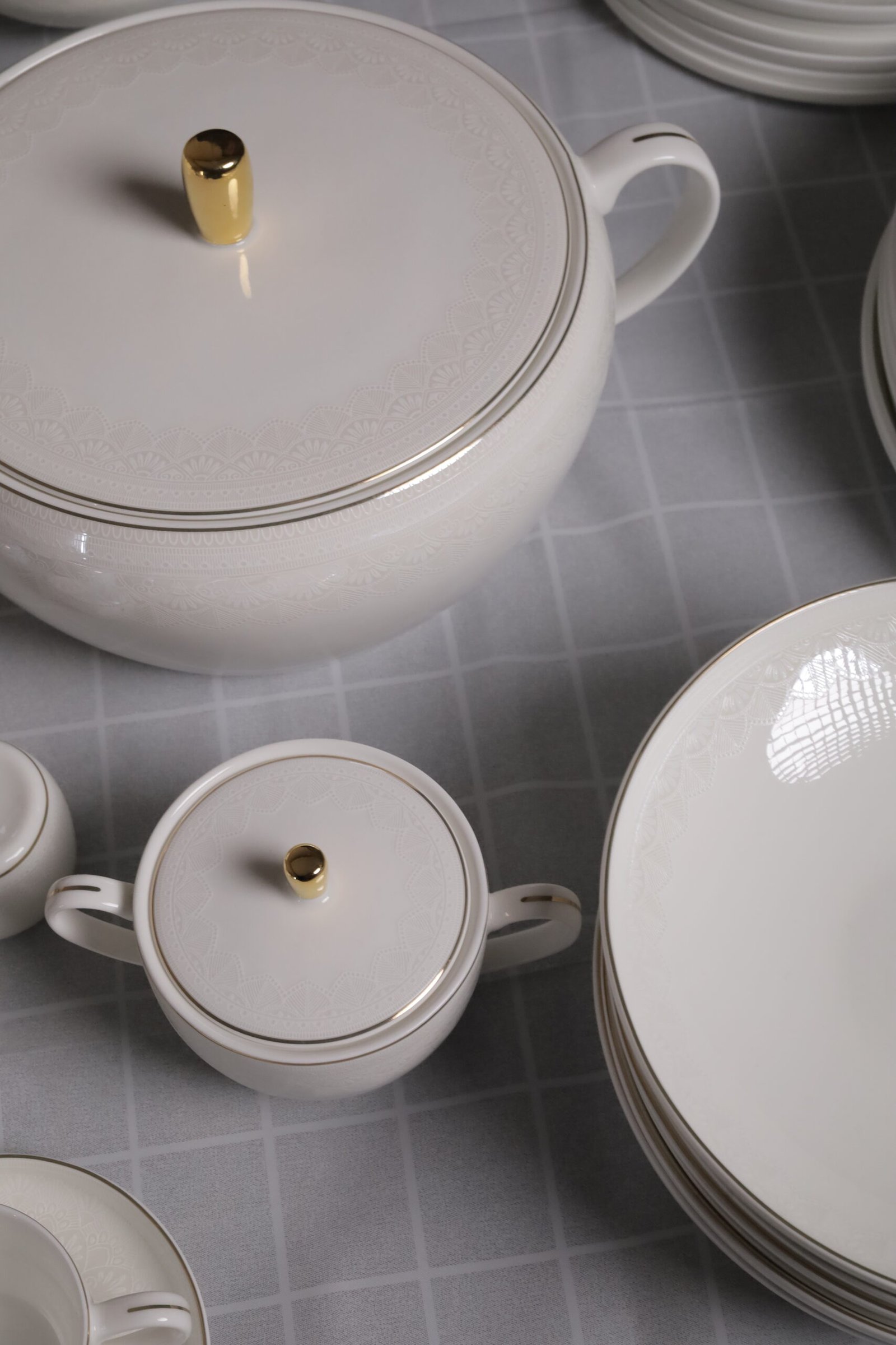 Dinner Set - 113 Pcs - Image 2