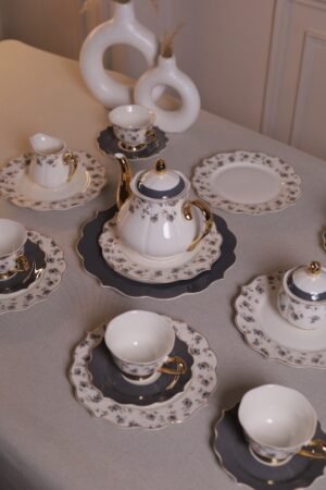tea and cake set 24-piece