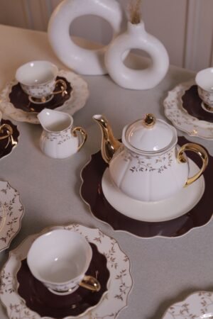 tea and cake set 24-piece