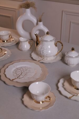 tea and cake set 24-piece