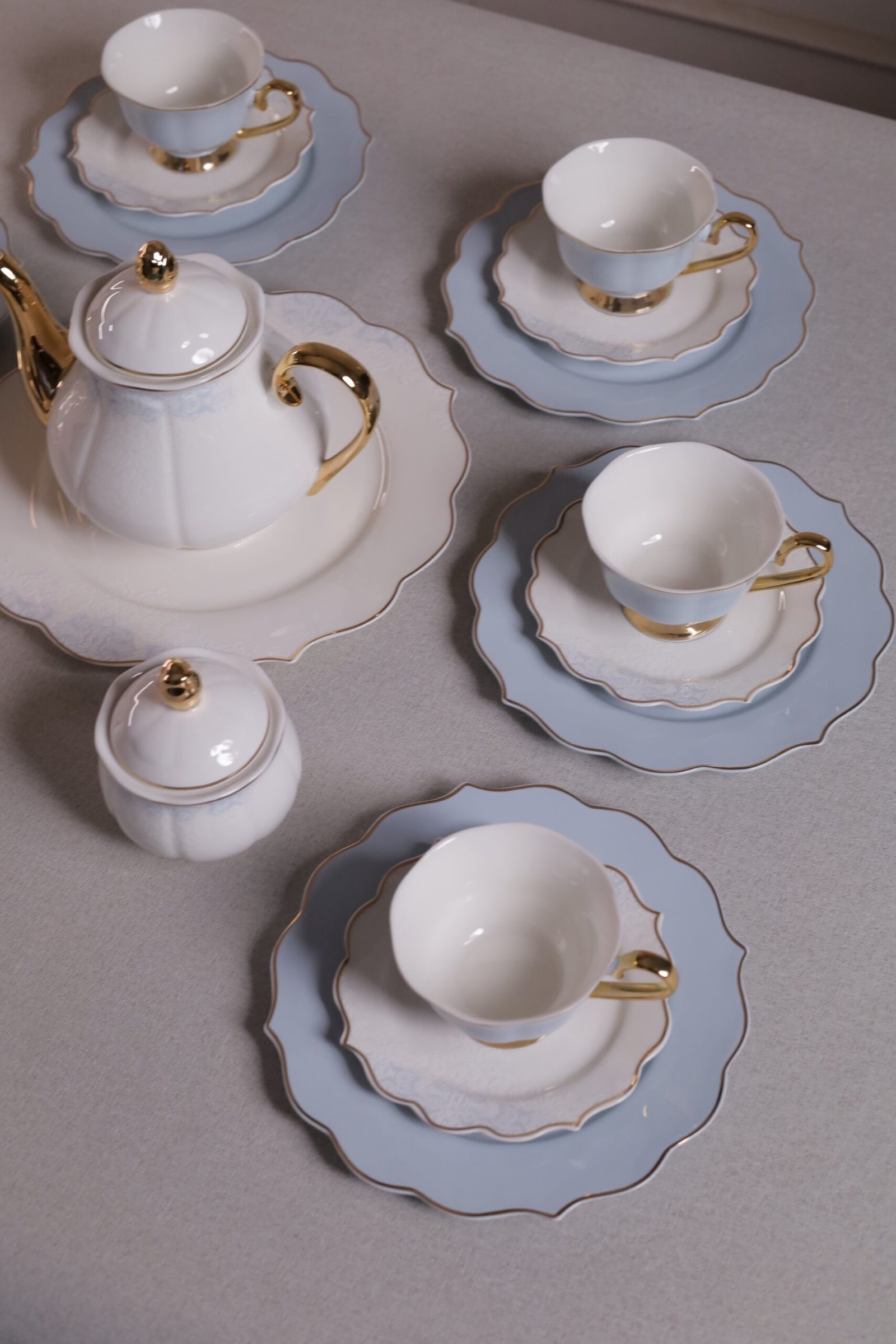 tea and cake set 24-piece