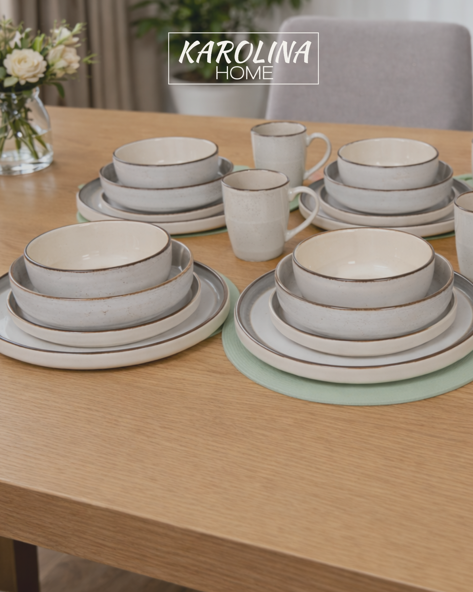 Karolina 30-Piece Dinner Set - Image 9